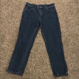 Duluth Trading Co Men's Deep Indigo Straight Jeans